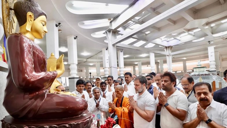 Rahul Gandhi Greets People on Buddha Purnima 2026, Says Teachings of Gautam Buddha Inspire Non-Violence and Peace