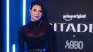 Priyanka Chopra &lsquo;Citadel 2&rsquo; Screening Look: Actress Stuns in Sheer Black Lace at Los Angeles Event (View Posts)