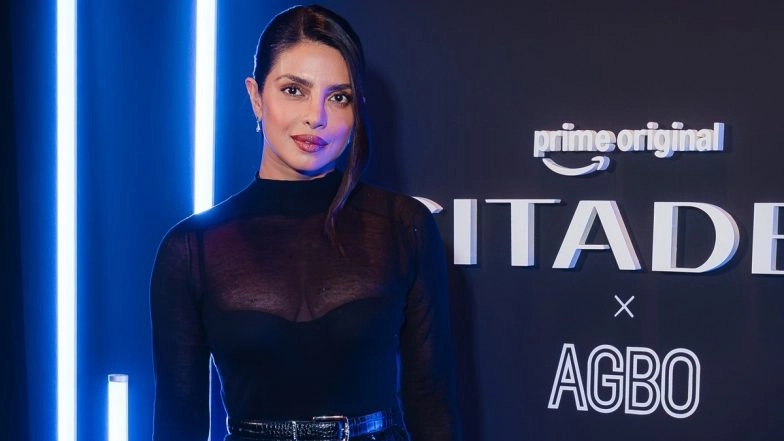 Priyanka Chopra ‘Citadel 2’ Screening Look: Actress Stuns in Sheer Black Lace at Los Angeles Event (View Posts)