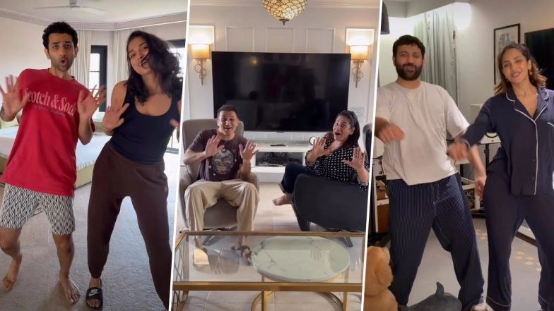 Archana Puran Singh Welcomes Son Ayushmann&rsquo;s Girlfriend Samiksha Shetty Home; Romantic Tribute to Parmeet Sethi Goes Viral (Watch Video)