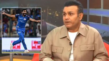 Fans React After Virender Sehwag Calls Jasprit Bumrah 'Chumrah' During Live IPL 2026 Show
