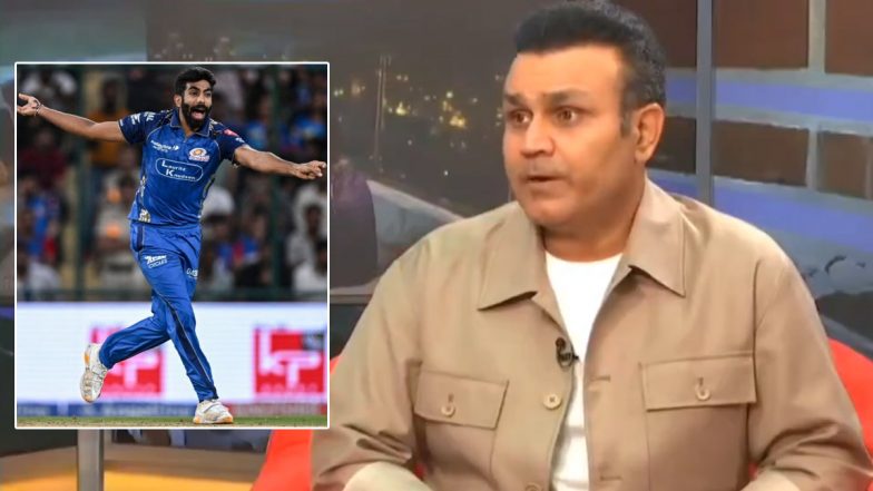 Fans React After Virender Sehwag Calls Jasprit Bumrah 'Chumrah' During Live IPL 2026 Show