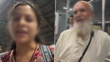 Man Urinates Inside Delhi Metro Lift in Front of Women at Kalkaji Mandir Station, Video Goes Viral
