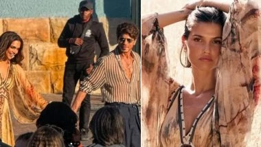 Deepika Padukone &lsquo;King&rsquo; Movie Look: Pregnant Actor Wears INR 23,500 Boho Dress in Cape Town With SRK