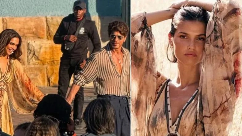 Deepika Padukone &lsquo;King&rsquo; Movie Look: Pregnant Actor Wears INR 23,500 Boho Dress in Cape Town With SRK
