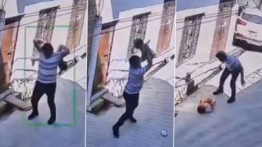 Firozabad Horror: Man Repeatedly Slams Toddler To Ground, Kills Him As He Saw Him As Barrier to Relationship With Mother (Disturbing Video)