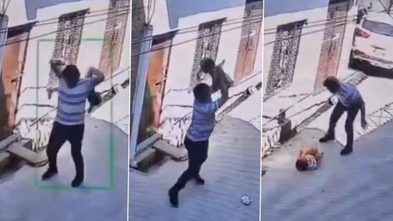 Firozabad Horror: Man Repeatedly Slams Toddler To Ground, Kills Him As He Saw Him As Barrier to Relationship With Mother (Disturbing Video)