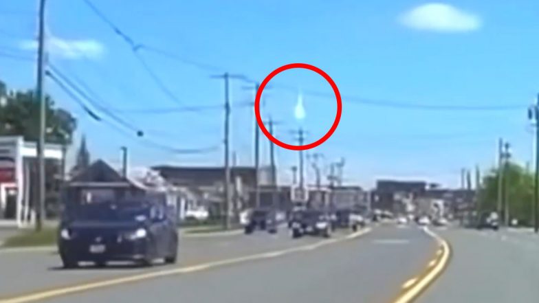 Massachusetts Meteor Viral Video: NASA Says Meteor Blast Equal to 300 Tons of TNT Caused Massive Boom Over New England (Watch Video)