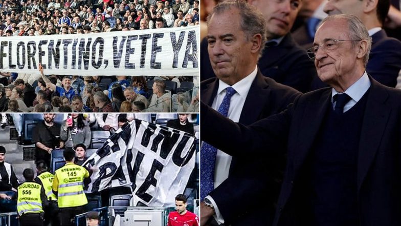 Real Madrid Fans Involved in Heated Exchange with Florentino Perez; Kylian Mbappe, Vinicius Jr Booed