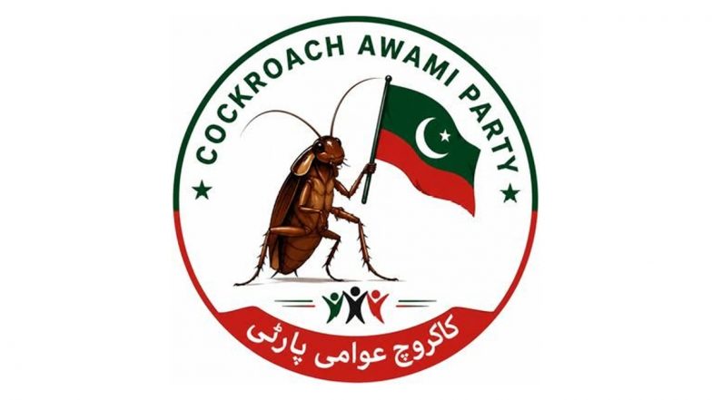 India&rsquo;s Viral Cockroach Janta Party Inspires Pakistan&rsquo;s &lsquo;Cockroach Awami Party&rsquo;