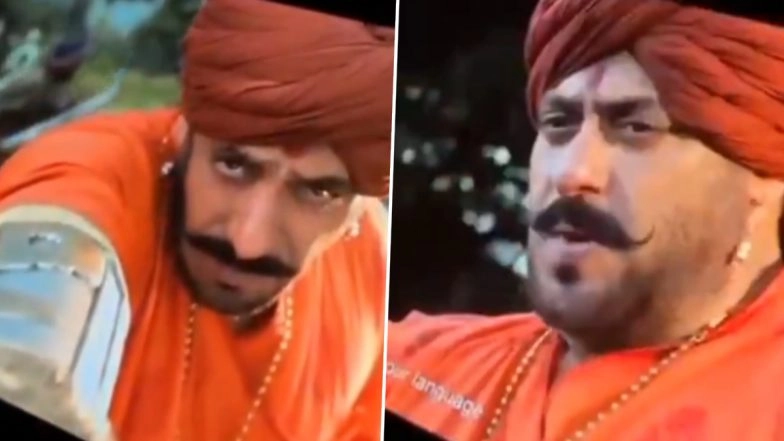 &lsquo;Raja Shivaji&rsquo;: Salman Khan Sports Turban, Flaunts Moustache in Leaked Cameo Look From Riteish Deshmukh&rsquo;s Historical Film (Watch Video)