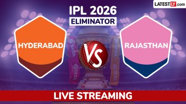 SRH vs RR Live Streaming Online and Free Telecast, IPL 2026 Playoff Eliminator