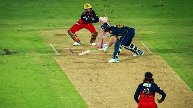 Krunal Pandya Outfoxes Jos Buttler To Stump Out Batter in RCB vs GT IPL 2026 Final (Watch Video)