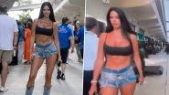 Former Miss Croatia Ivana Knoll Distracts F1 Cameraman at Miami GP; Viral Broadcast &lsquo;Gaffe&rsquo; Sparks Hilarious Social Media Reactions (Watch Video)