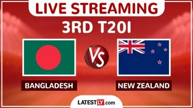Bangladesh vs New Zealand Live Streaming Online and Free Telecast in India, 3rd T20I 2026