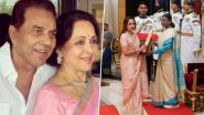 Hema Malini Gets Emotional While Receiving Dharmendra&rsquo;s Padma Vibhushan, Says She Felt His Presence Throughout Ceremony