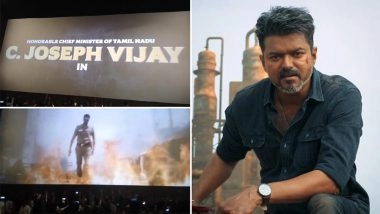 Vijay&rsquo;s &lsquo;Chief Minister&rsquo; Title Card for &lsquo;Jana Nayagan&rsquo; Goes Viral: Fans React to &lsquo;Thalapathy&rsquo; Name Change Speculation (View Post)