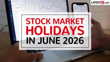 Stock Market Holidays in June 2026: Full List of BSE and NSE Holiday Dates