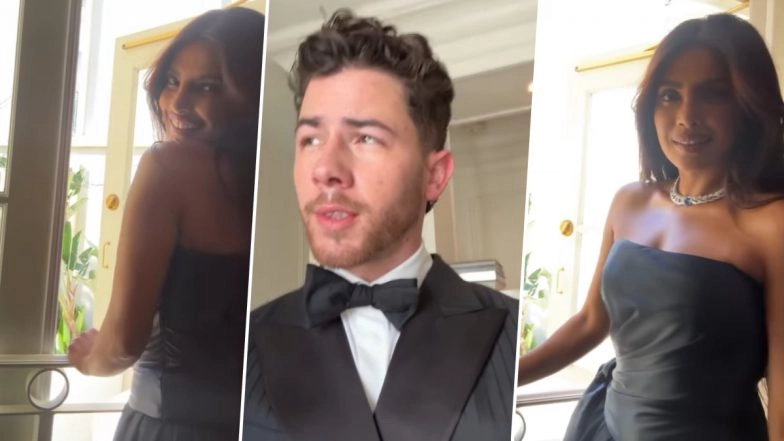 Nick Jonas Shares Viral &lsquo;Princess&rsquo; Video of Wife Priyanka Chopra, Couple Skips Met Gala 2026 As &lsquo;Citadel&rsquo; Season 2 Debuts (Watch Video)