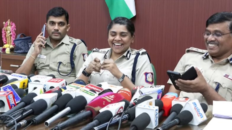 Coimbatore Child Murder Case: Viral Video of Tamil Nadu Police &lsquo;Laughing&rsquo; During Press Briefing Triggers Mixed Reactions