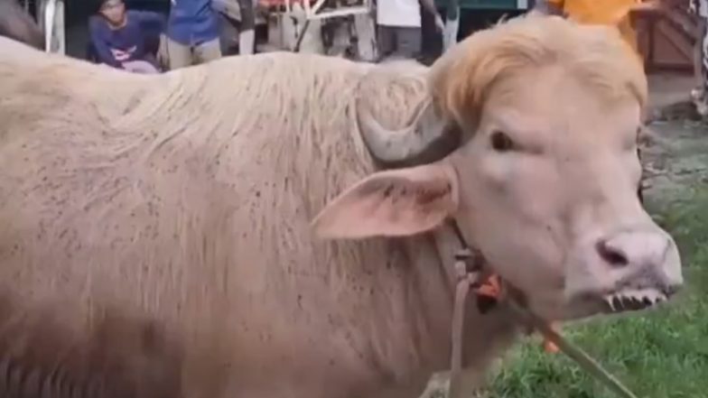 Pale-Skinned, 700 KG 'Donald Trump' Buffalo With Light-Coloured Hair Takes Bangladesh By Storm, Video Goes Viral
