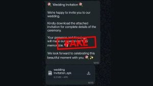 social-viral-Wedding Invitation Scam: Fake Invites on WhatsApp Target Bengaluru Residents With Malicious APK Files