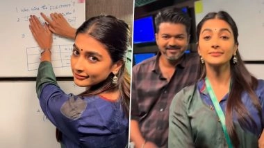 Did Pooja Hegde Predict &lsquo;Jana Nayagan&rsquo; Co-Star Thalapathy Vijay&rsquo;s Historic Tamil Nadu Elections 2026 Win During Film Shoot? (Watch Video)