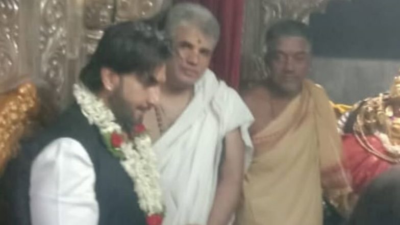 Amid ‘Don 3’ Controversy, Ranveer Singh Seeks Forgiveness at Mysore’s Chamundeshwari Temple Over ‘Kantara’ Mimicry Row (See Pics)