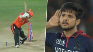 Rasikh Salam Dar Knocks Over Travis Head With a Perfect Yorker During SRH vs RCB IPL 2026 (Watch Video)