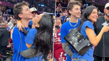 Timoth&eacute;e Chalamet and Kylie Jenner Share Courtside PDA After New York Knicks&rsquo; Historic Win (Watch Viral Video)