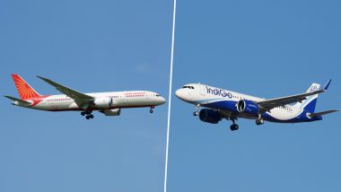 Air India and IndiGo to Cut Domestic Flights From June 1 Amid Rising ATF Jet Fuel Prices, Low Summer Demand