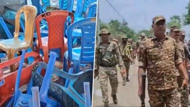 West Bengal Election Result 2026: Violence Erupts Near Asansol Counting Centre, Vehicles and Furniture Vandalised in Clashes (Watch Video)