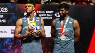 Thailand Open 2026: Satwiksairaj Rankireddy and Chirag Shetty Finish Runners-Up, Settles with Silver Medal After Defeat in Final