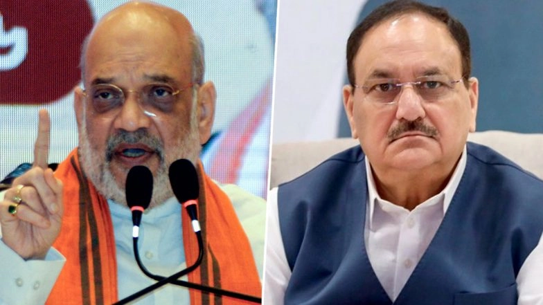 Amit Shah and JP Nadda Appointed As BJP&rsquo;s Observers for West Bengal and Assam After Assembly Election Wins