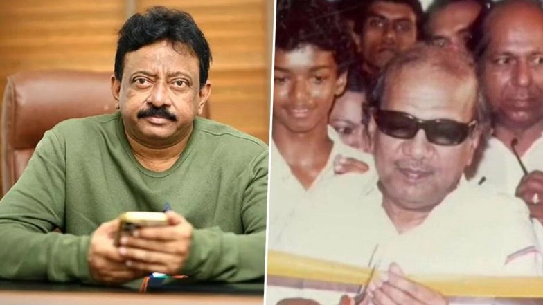 Ram Gopal Varma Shares Rare Photo of Young Thalapathy Vijay With Former Tamil Nadu CM M Karunanidhi After Actor&rsquo;s Election Win (View Post)
