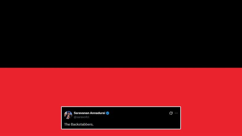 &lsquo;Backstabbers&rsquo;: DMK Leader's Cryptic Post As Congress Considers Supporting Vijay&rsquo;s TVK