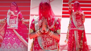 Cannes 2026: Actress Ruchi Gujjar Turns Heads With Bold Ghoonghat Protest Look Against Forced Veil Practices (Watch Video)