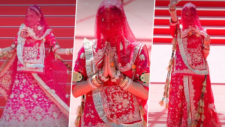 Cannes 2026: Actress Ruchi Gujjar Turns Heads With Bold Ghoonghat Protest Look Against Forced Veil Practices (Watch Video)