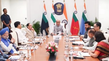 West Asia Conflict: Defence Minister Rajnath Singh Reviews Energy Supply and Essential Commodities; Urges People Not To Panic