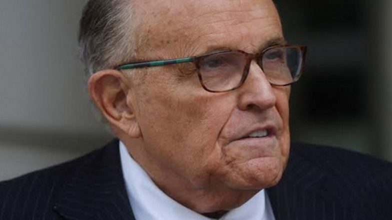 World News | Former Mayor of New York Rudy Giuliani Hospitalised in Florida; Spokesman Says in 'critical but Stable Condition'