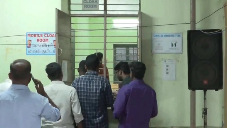 India News | Security Tightened at Motilal Nehru Government Polytechnic College Ahead of Counting for Puducherry's 30-member Assembly