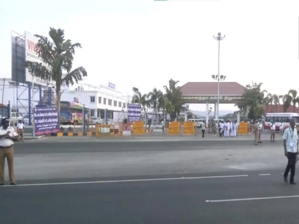 India News | Heavy Security in Place at Salem Counting Centre Ahead of Vote Counting