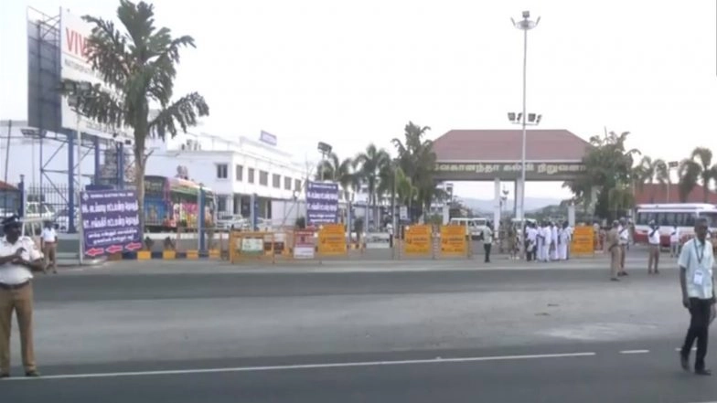 India News | Heavy Security in Place at Salem Counting Centre Ahead of Vote Counting