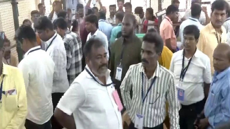 India News | Postal Vote Counting Begins in Tamil Nadu's Trichy District for 5 Assembly Constituencies