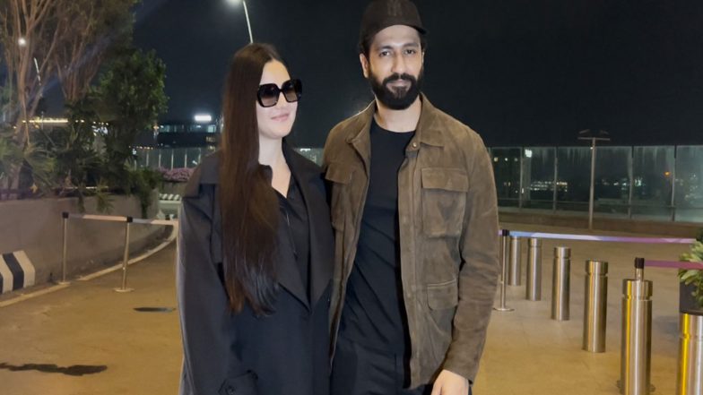 Entertainment News | Katrina Kaif, Vicky Kaushal Make First Public Appearance Together After Welcoming Son Vihaan
