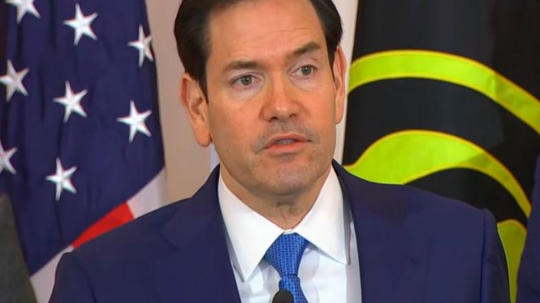 World News | Rubio to Visit Italy and Vatican to Ease Friction After Trump's Clashes with Pope and Meloni: Report