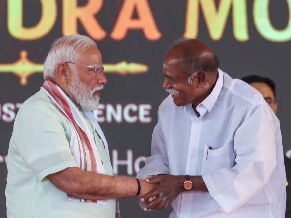 India News | Puducherry Set to Witness Return of Rangasamy-led NDA; Early Trends Show CM Leading from Thattanchavady Seat