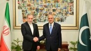 World News | Pakistani, Iranian FMs Discuss Regional Situation, Islamabad's Diplomatic Manoeuvres