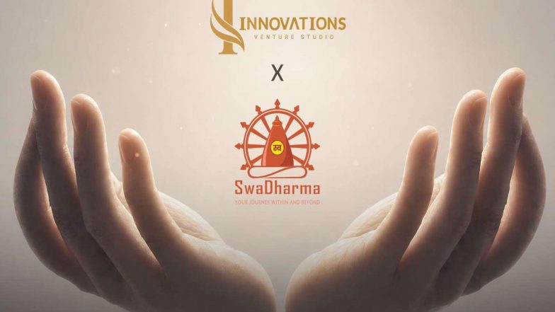 Business News | India's Faith Economy Goes Digital: Innovations Venture Studio to Co-build 'Dharma Stack' with SwaDharma (Formerly 3ioNetra)