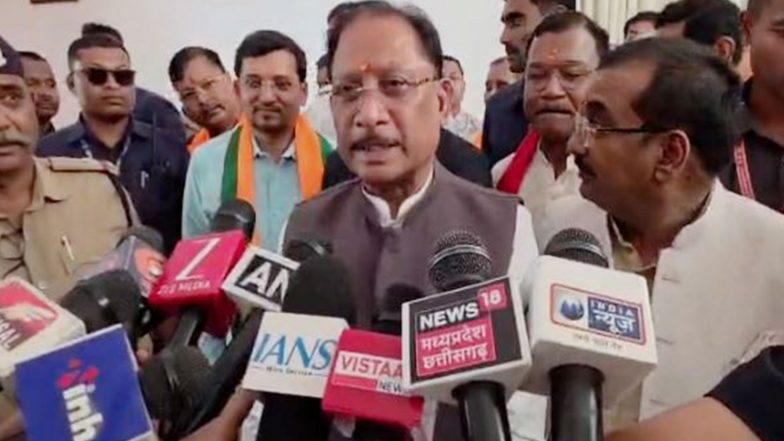 India News | People Will Get Rid of Autocratic TMC Govt in Bengal: Chhattishgarh CM Vishnu Deo Sai